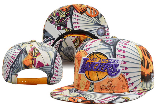 NBA Los Angeles Lakers NE Snapback Hat #147